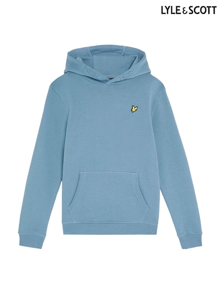Lyle & Scott Blue Jersey Hoodie (F82254) | 297 QAR