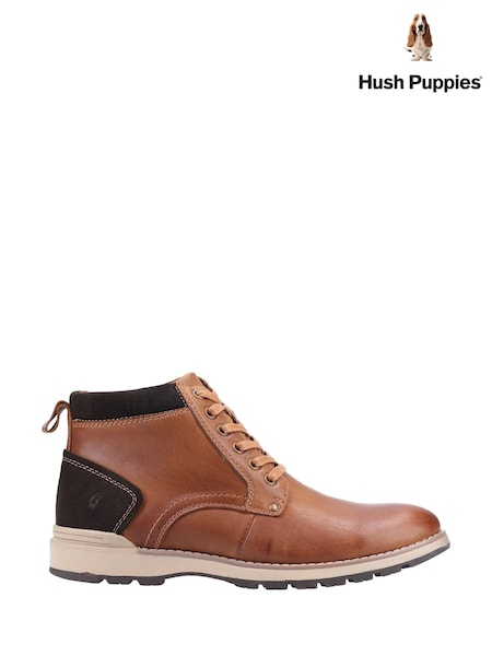 Hush Puppies Tan Brown Dean Chukka Boots (F82289) | €134