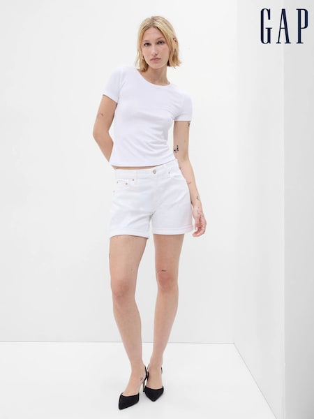 Gap 5" Mid Rise Girlfriend Shorts (F82296) | €46