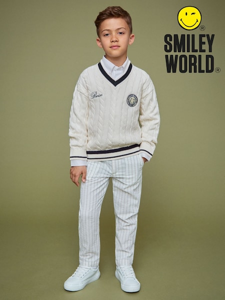 Reiss SmileyWorld | Reiss Cable-Knit Jumper Unisex Fit (F82755) | 2 884 грн
