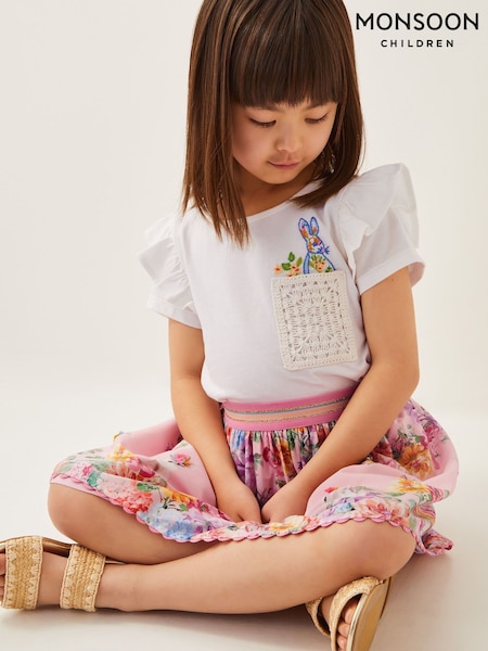 Monsoon Bunny Pocket 100% Cotton T-Shirt (F82929) | 23 € - 28 €