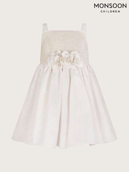 Monsoon Baby Orelia Sequin Satin Dress (F82944) | €71 - €79