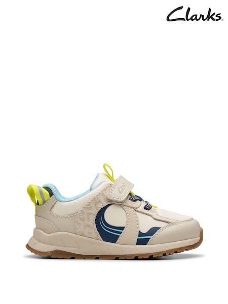 Clarks Cotton Selva Hero Toddler Shoes (F82956) | 51 €