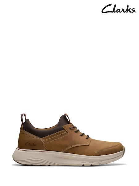 Clarks Brown Motion Trek EZ Shoes (F82982) | kr1 000