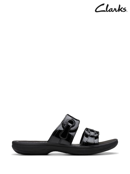 Clarks Black Brinkley Maye Sandals (F83011) | €44
