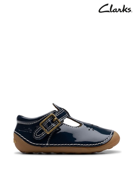 Clarks Patent Tiny Skip Toddler Shoes (F83028) | € 39
