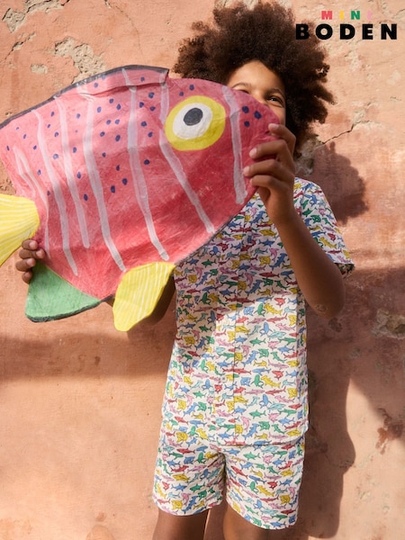 Boden White Cotton Linen Shorts (F83288) | 114 QAR - 134 QAR