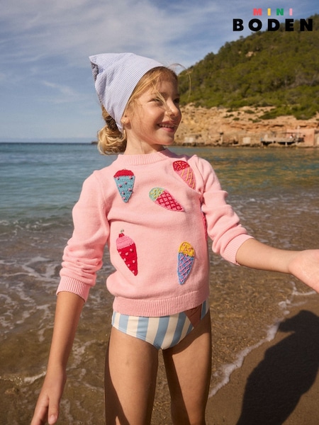 Boden Karina Fun Crochet Jumper (F83301) | 335 LEI - 365 LEI