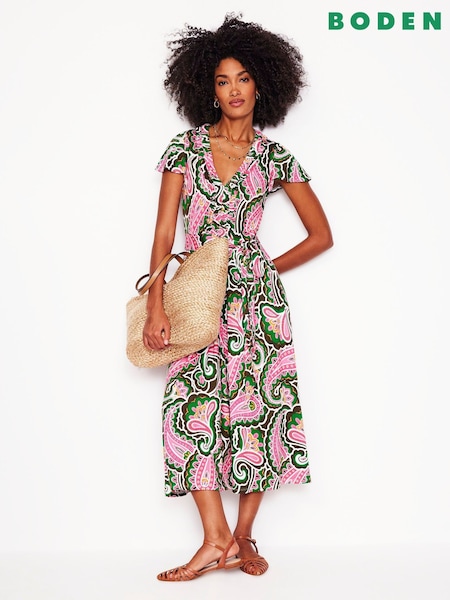 Boden Nicola Jersey Tea Dress (F83459) | 730 LEI