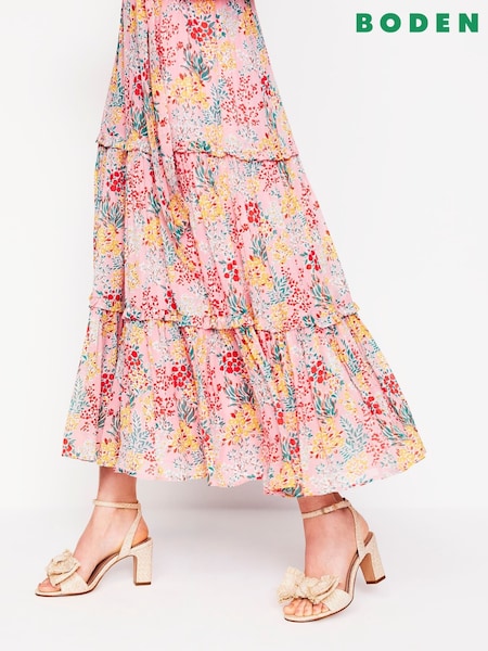 Boden Bow Heeled Sandals (F83490) | ‏757 د.إ.‏