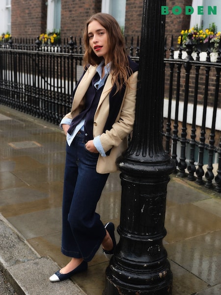 Boden Natural Stamford Linen Blazer (F83502) | €295