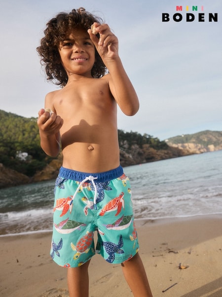 Зелений - Boden Swim Shorts (F83504) | 1 142 грн - 1 262 грн