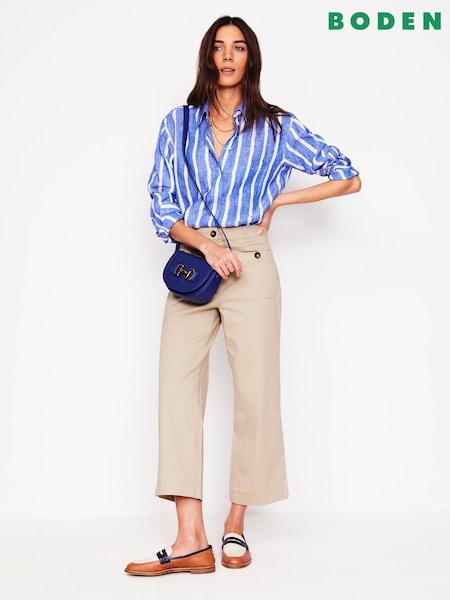 Boden Patch Pocket Chino Trousers (F83556) | 640 LEI