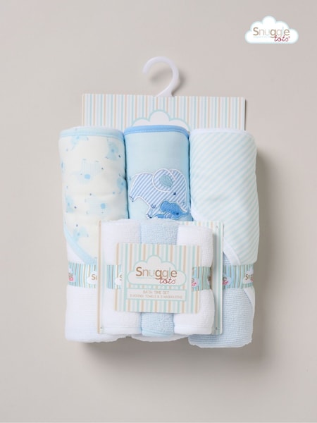 Snuggle Tots Hooded Towels and Wash Cloths 3 Pack (F83584) | €28