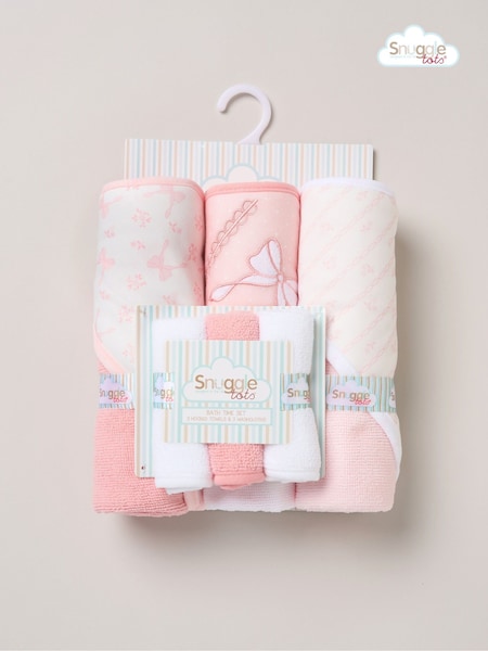 Snuggle Tots Hooded Towels and Wash Cloths 3 Pack (F83586) | €28