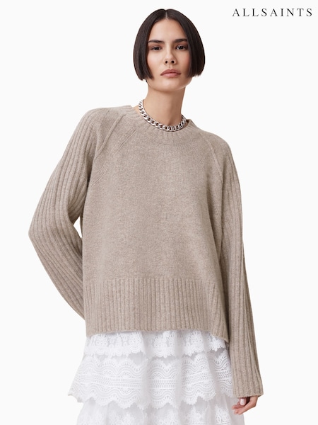 AllSaints Brown Anthe Jumper (F83753) | 11,956 UAH