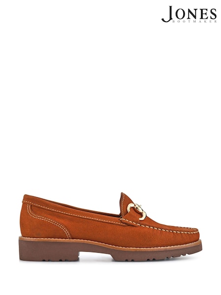 rjava - Jones Bootmaker Orlana Leather Slip-On Black Moccasins (F83759) | € 130