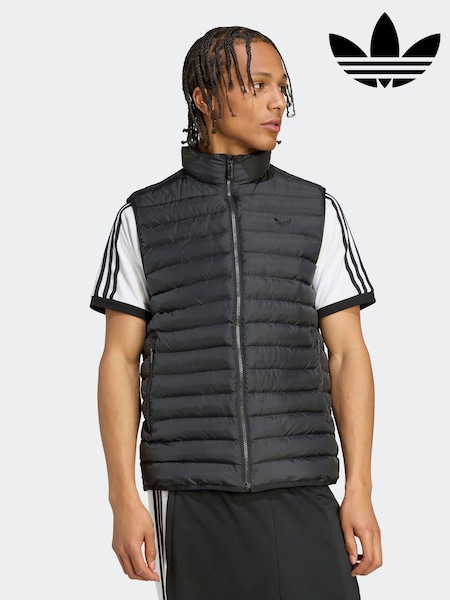 adidas Originals Black Padded Vest (F84002) | €113