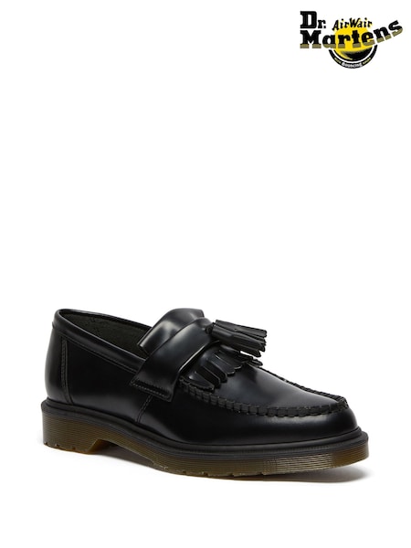 Dr. Martens Black Adrian Smooth Shoes (F84030) | €230