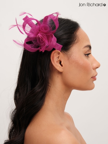 Jon Richard Pink Small Fascinator (F84066) | €33