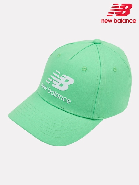 New Balance Green Stacked Logo Cap (F84236) | €26