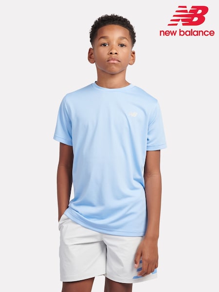 New Balance Blue Kids RC 100% Cotton T-Shirt (F84254) | €35 - €42