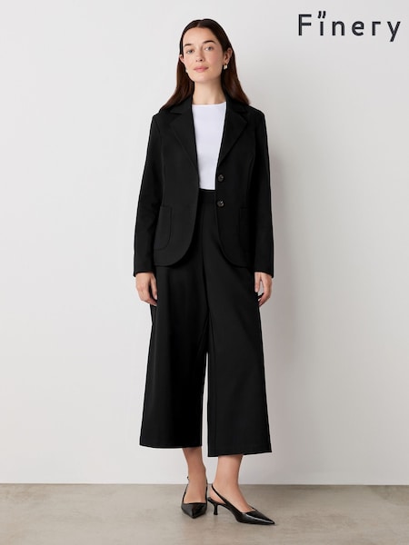 Finery Black Jules Ponte Jersey Blazer (F84291) | €91