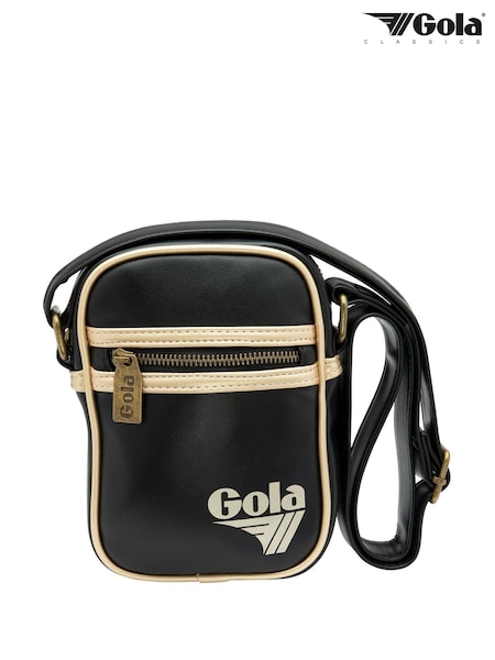 Gola Black Chrome Washington Mini Messenger Bag (F84750) | ₪176