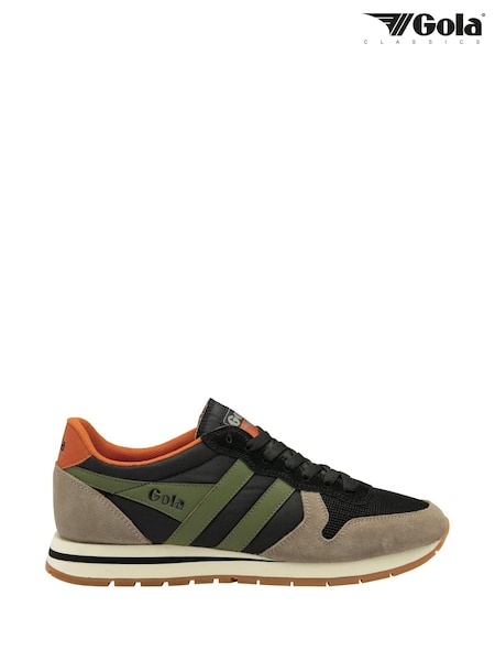 Gola Black Mens Daytona Nylon Lace-Up Trainers (F84755) | €95