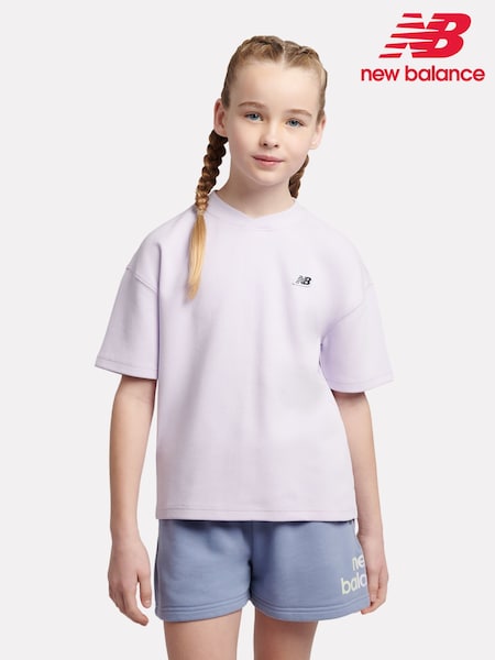 New Balance Kids Premium Cross Neck T-Shirt (F84804) | 261 LEI - 313 LEI