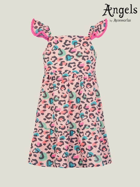 Angels By Accessorize Girls Leopard Print Sun Dress (F84846) | 142 LEI - 149 LEI