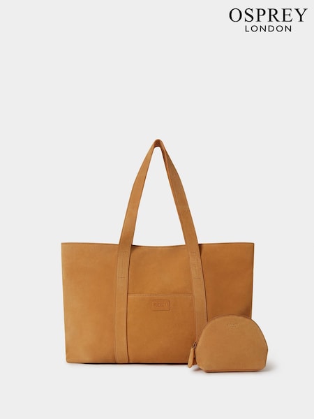 Osprey London Grey The Large Suede Shopper Bag (F85000) | €236
