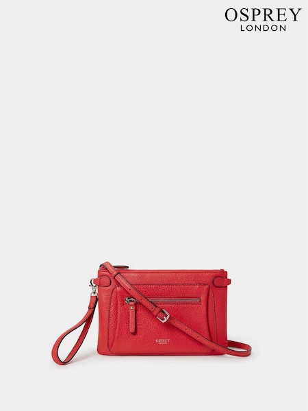 Osprey London The Ruby Leather Cross-Body Bag (F85021) | €102