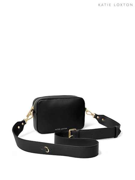 Katie Loxton Black Zana Mini Cross-Body Bag (F85088) | ₪201