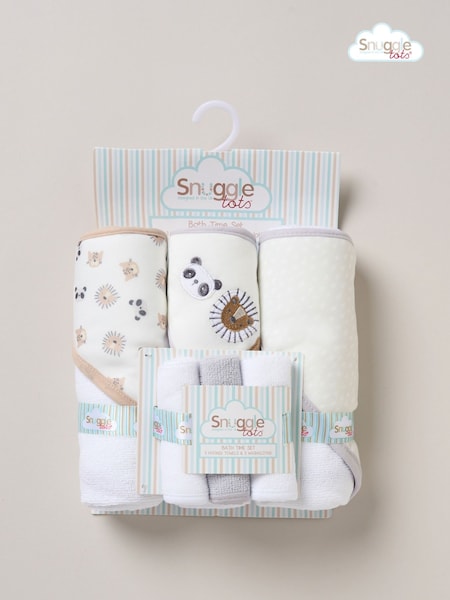 Snuggle Tots Hooded Towels and Wash Cloths 3 Pack (F85333) | $51