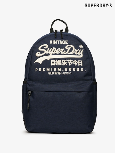 Superdry Navy Heratige Montana Backpack (F85345) | €58