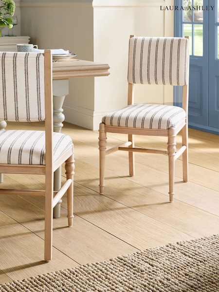 Laura Ashley Set Of 2 Swanton Dining Chairs