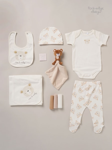 Rock-A-Bye Baby Boutique 100% Cotton 10-Piece Baby Gift Set (F85673) | 2 163 грн