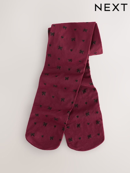 Lazo rojo burdeos - 40 Denier Tights (F85771) | 8 € - 10 €