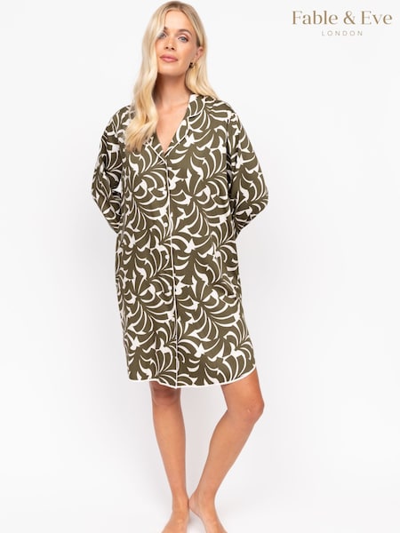 Fable and Eve Green Long Sleeve Nightshirt (F85778) | €77