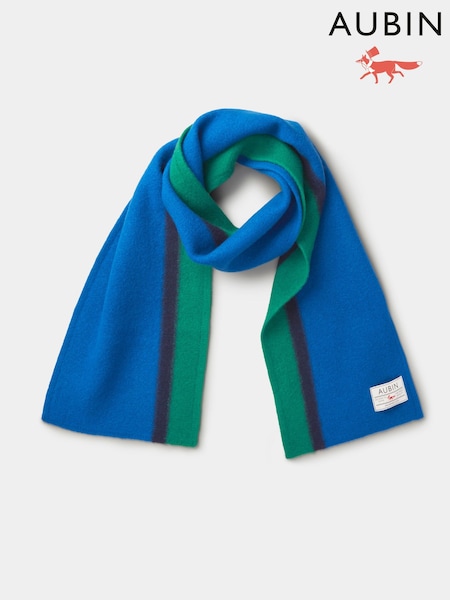 Aubin Green Farthing College Scarf (F85961) | €105