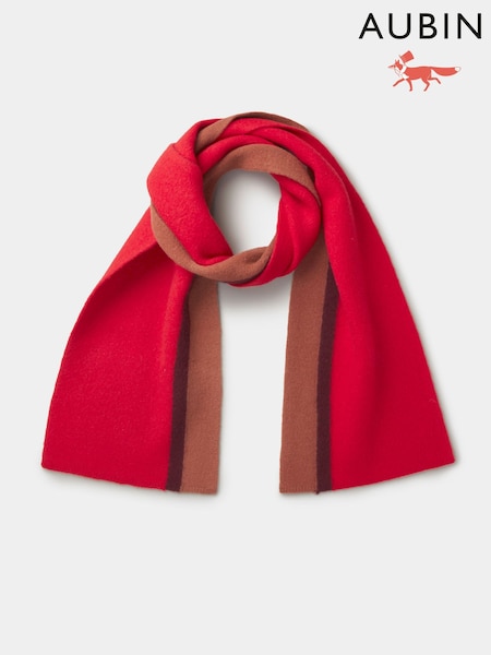 Aubin Red Farthing College Scarf (F85973) | €105