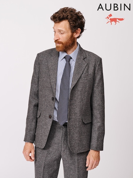 Aubin Pasmore Wool Suit Black Blazer (F85983) | €395