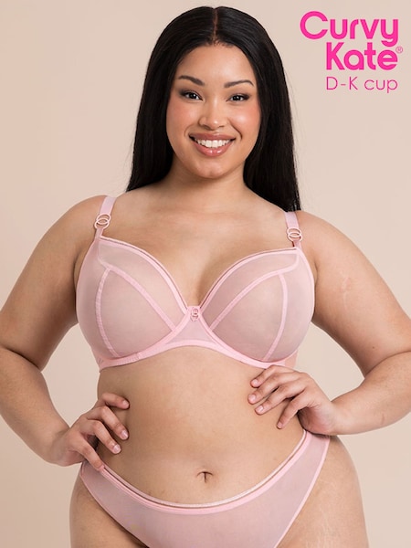 Curvy Kate Pink Lifestyle Plunge Bra (F86172) | ‏146‏₪