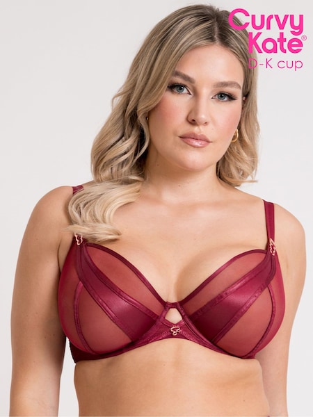 Curvy Kate Red Scantilly Suspense Plunge Bra (F86182) | R$ 455