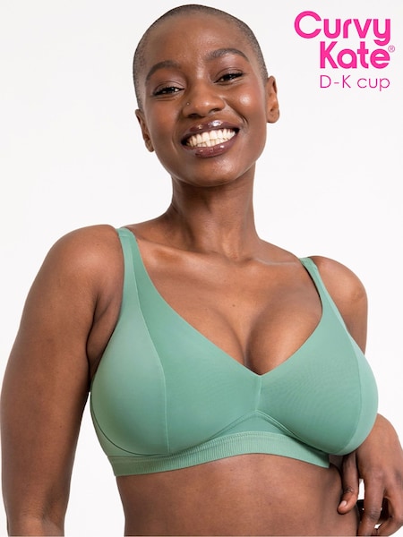 Curvy Kate Green Zen Non Wired Bralette (F86185) | R$ 235