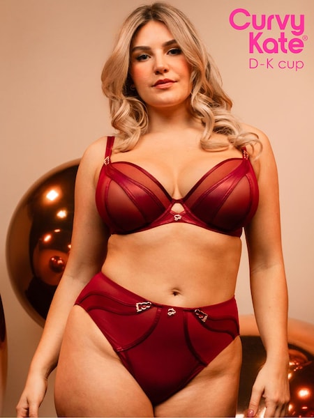 Curvy Kate Red Scantilly Suspense High Waist Briefs (F86208) | 41 €