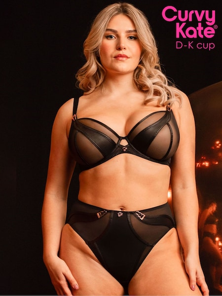 Curvy Kate Scantilly Suspense High Waist Black Briefs (F86209) | € 41