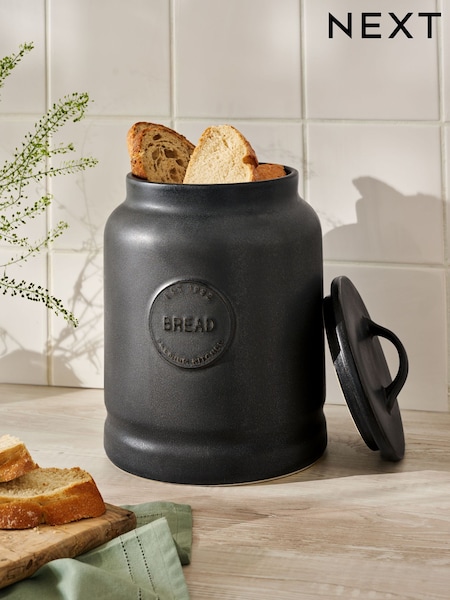 Black Country Badge Bread Bin (F86240) | €59