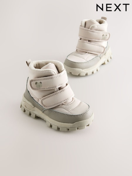 Neutral Waterproof Touch Fastening Quilted Boots (F86271) | € 51 - € 57